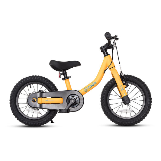 [PREVENTA] Bicicleta Roda Pro Series Aro 14 + Kit de Pedales - Naranjo