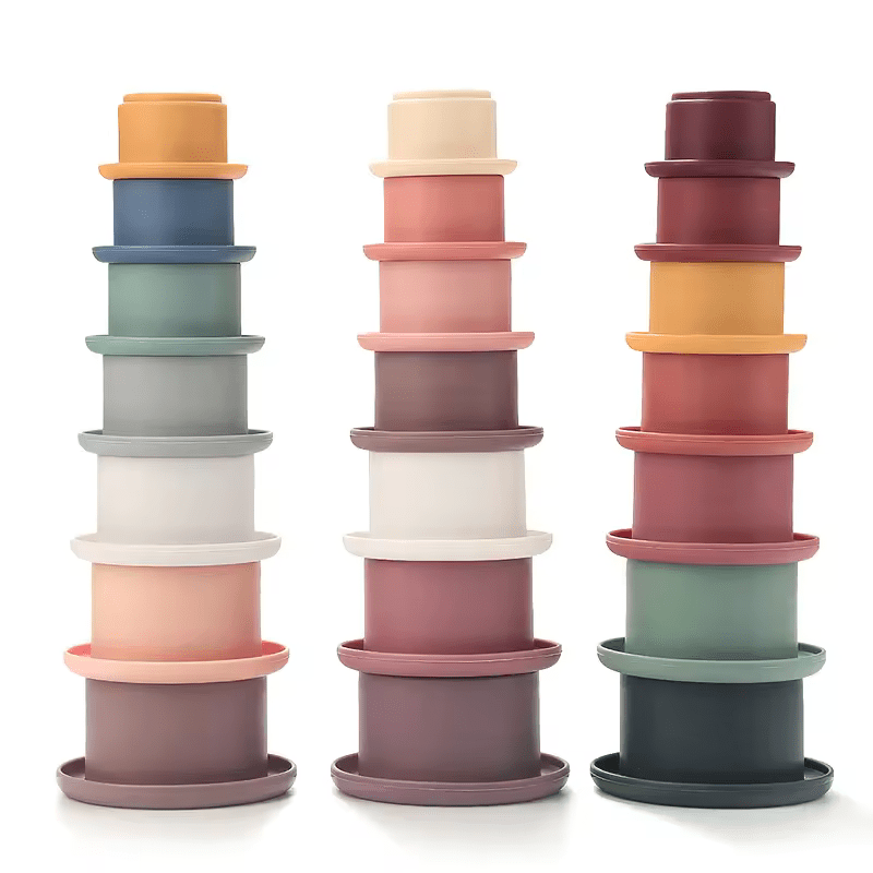 Torre de Tazas Apilable de Silicona