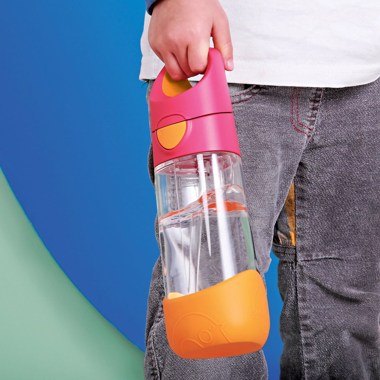 Botella Tritan Strawberry Shake 450 ml